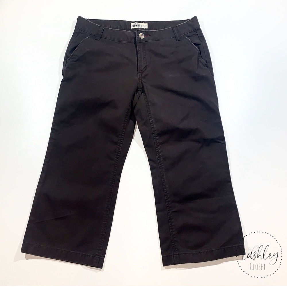 COPY - Old Navy Low-Waist Brown Capris
